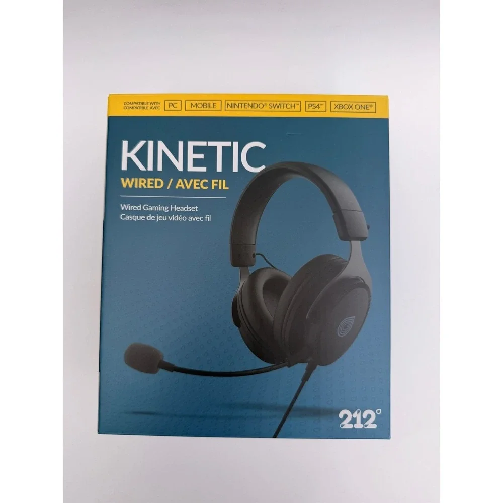 Kinetic 212 Wired Gaming Headset PC,‎ Mobile, PS4, Nintendo Switch and Xbox One